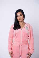 Baby Pink Velour set