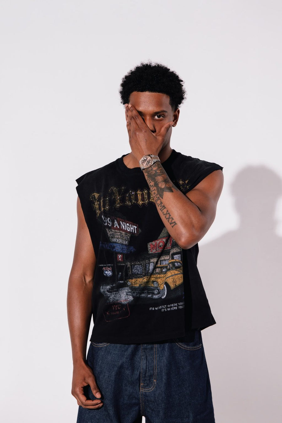 ‘One Night Only’ Sleeveless Shirt