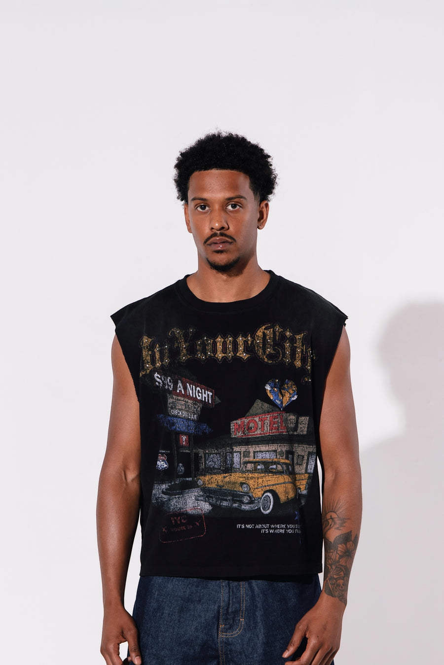 ‘One Night Only’ Sleeveless Shirt