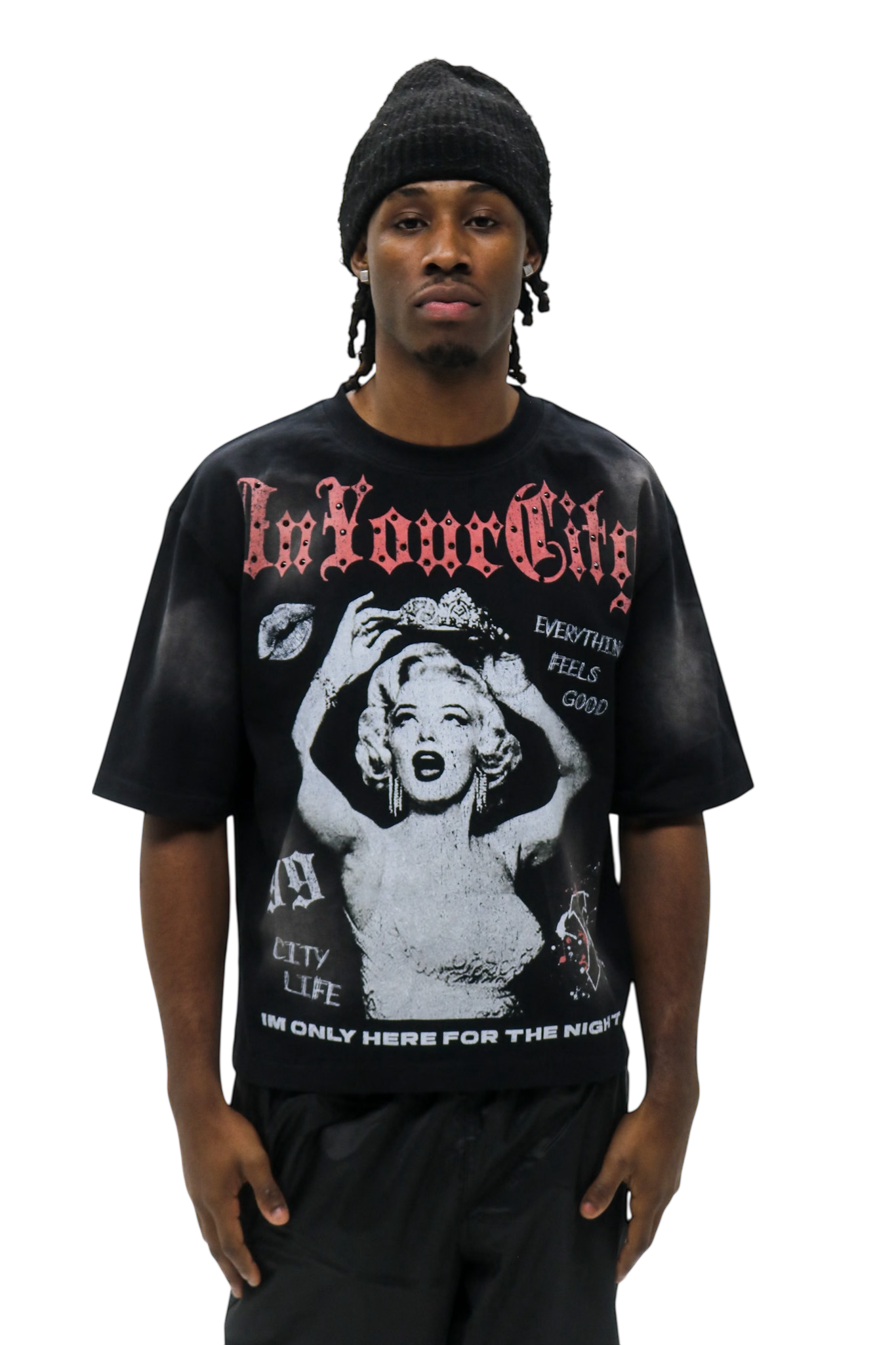 Rhinestone Graphic T-Shirt